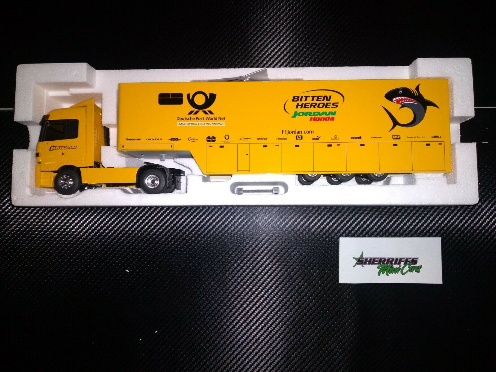 1/43 Eligor Jordan F1 Team Mercedes Actros Transporter  2001