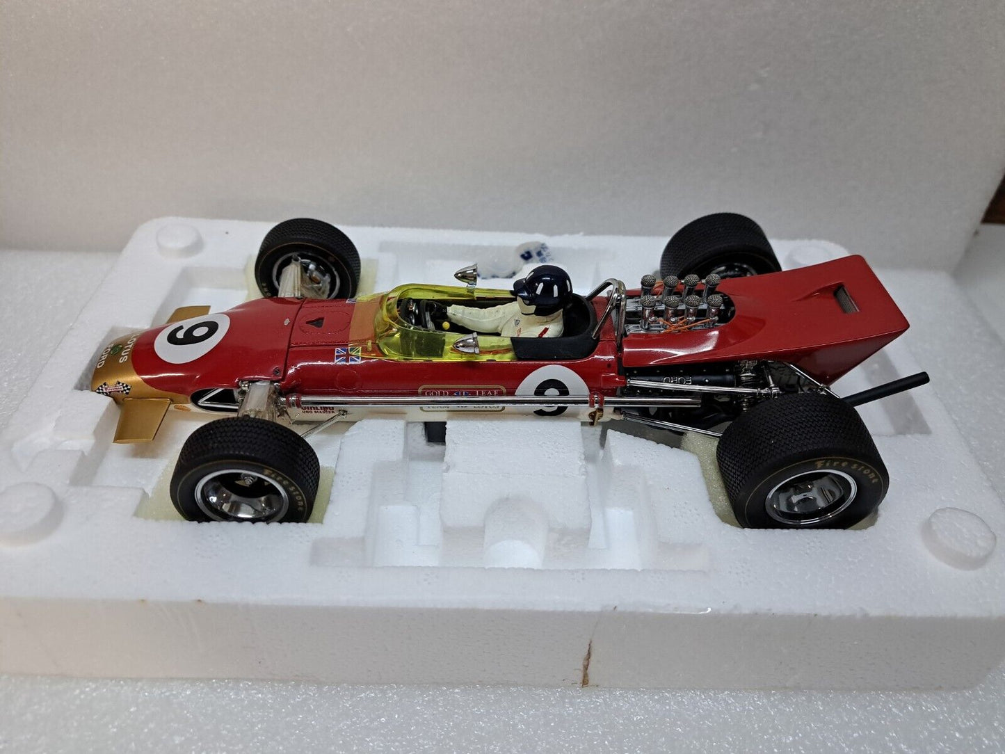 Exoto 1/18 Scale Diecast 97005 - Lotus Type 49B 1968 World Champion G.Hill