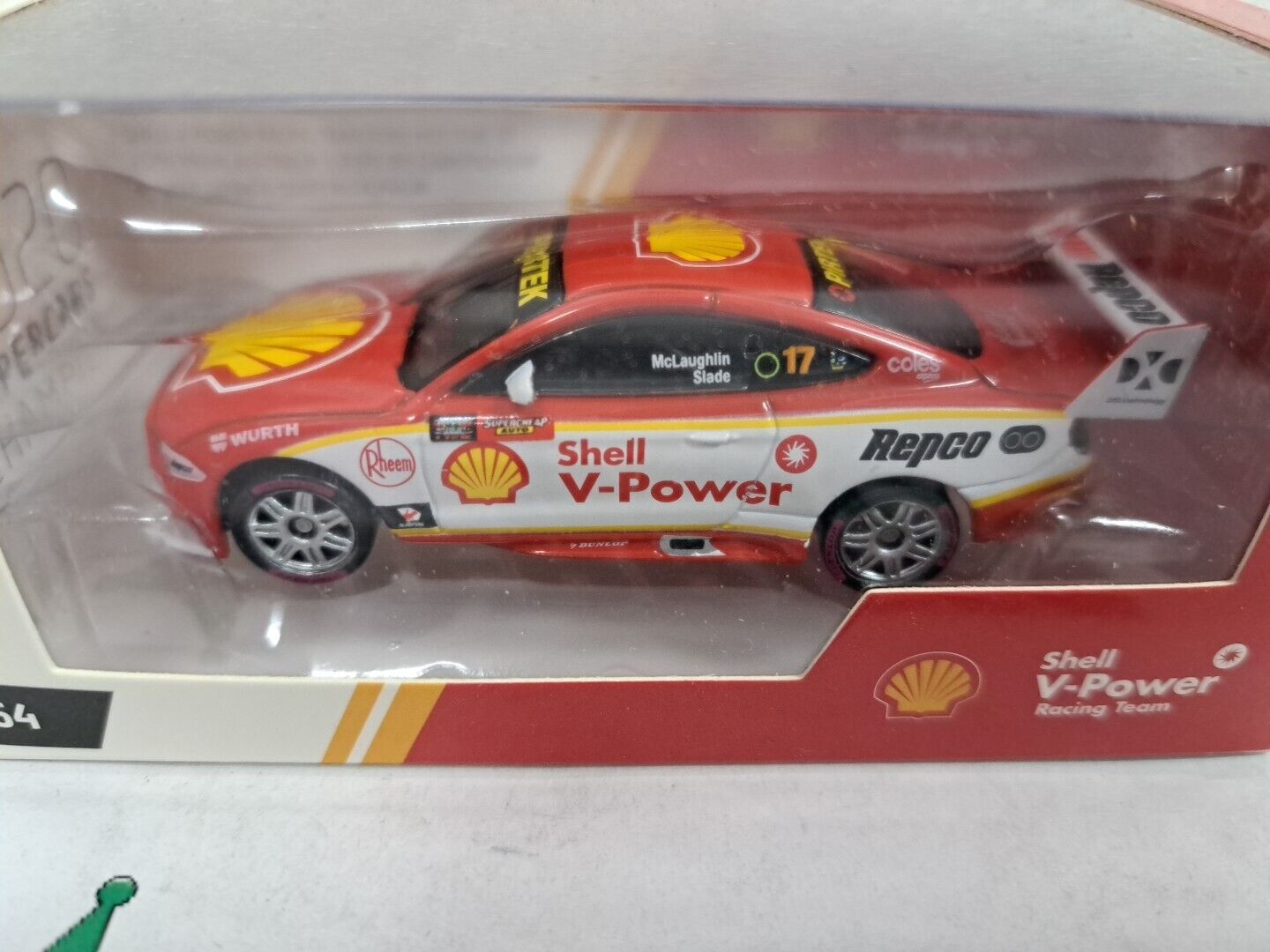 1/64 SHELL MUSTANG GT 2020 Virgin Supercars Championship Winner McLaughlin