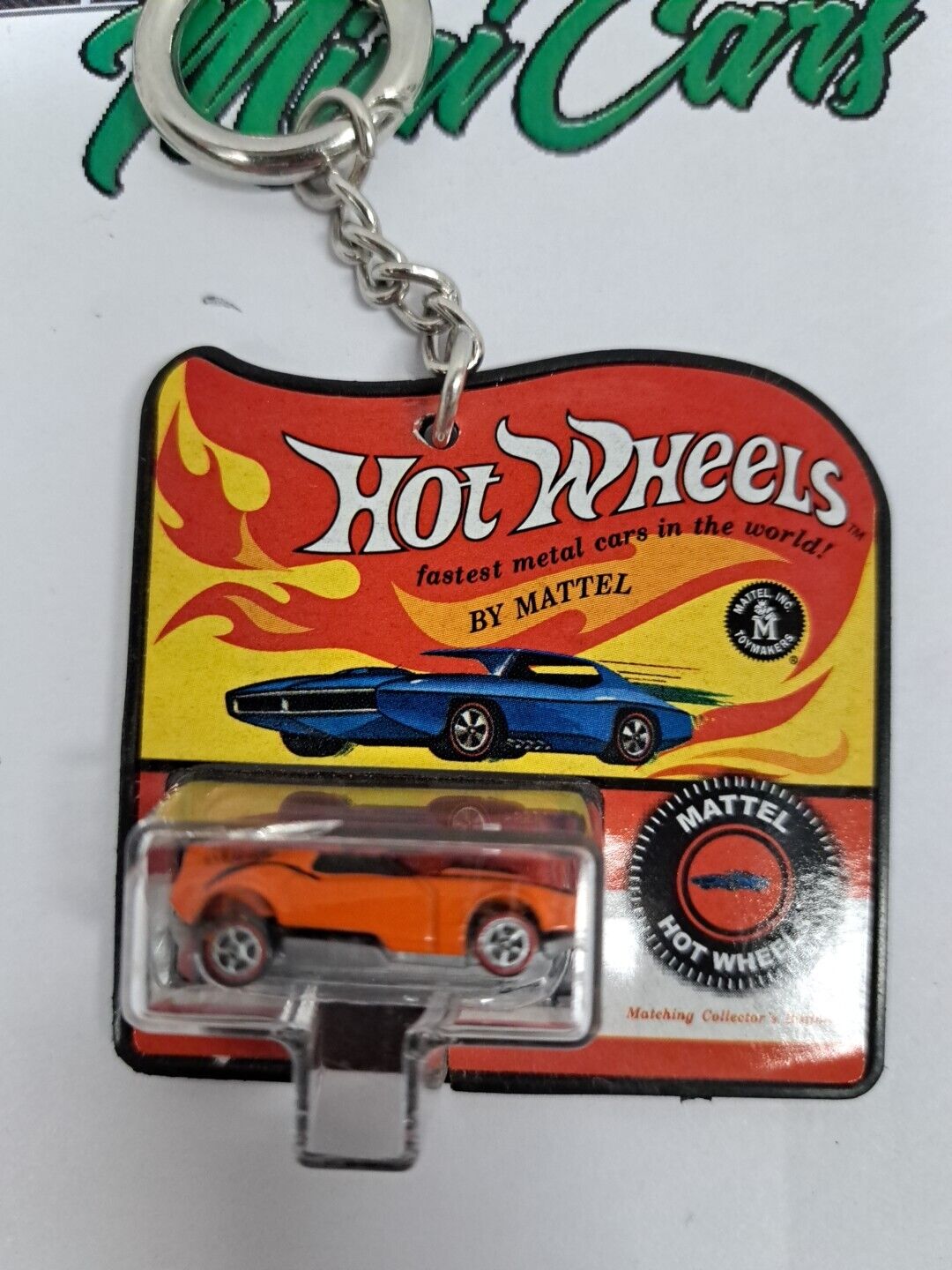 Hotwheels Keychain With Micro Car