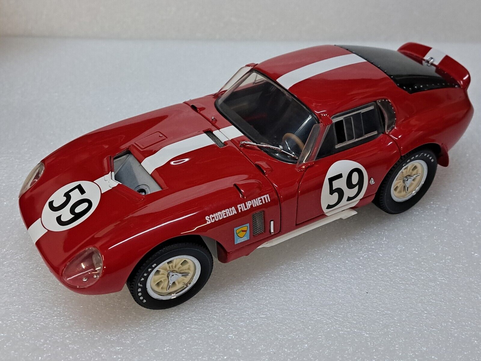 1/18 Exoto Racing Legends Cobra Daytona Coupe (#59 Red) RLG18004