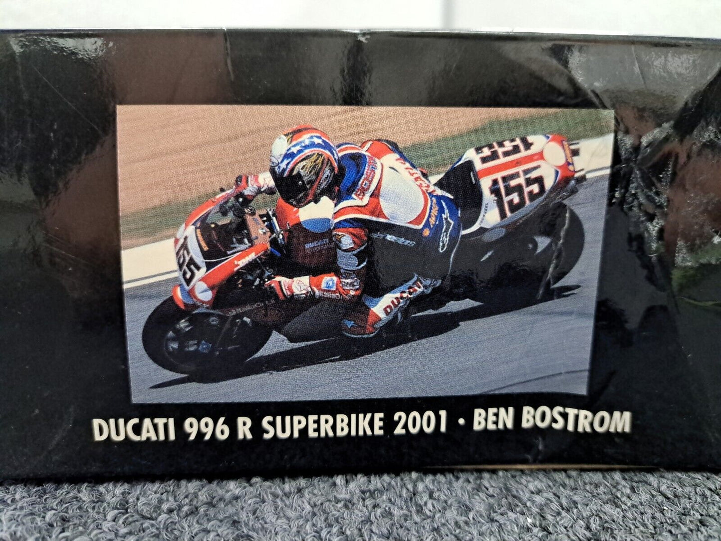 1/12 Minichamps 122 011255 - Ducati 996 R - Superbike 2001 - Ben Bostrom