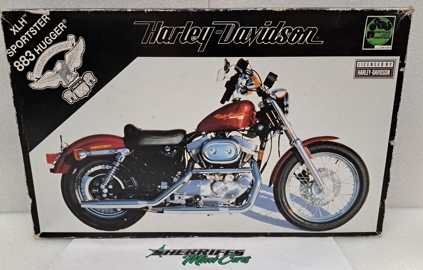 1/9 Harley-Davidson XLH SPORTSTER 883 HUGGER 11248 Protar Model Kit