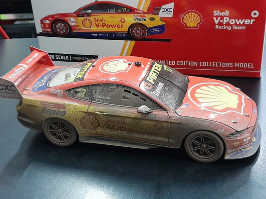 1/18 2022 Shell DJR #17 Davison Bathurst 1000 Mustang 'Dirty' Modified Custom