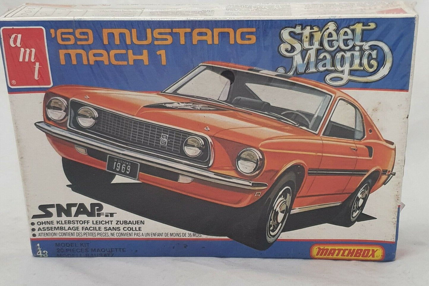 AMT 1/43 69 Ford Mustang