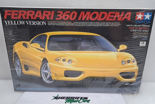 1/24 Ferrari 360 MODENA Yellow Version TAMIYA 24242 Model Kit SMC