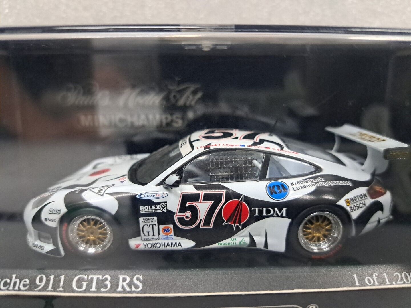 1/43 MINICHAMPS Porsche 911 GT3 R Daytona 24hrs 2001 400 016957