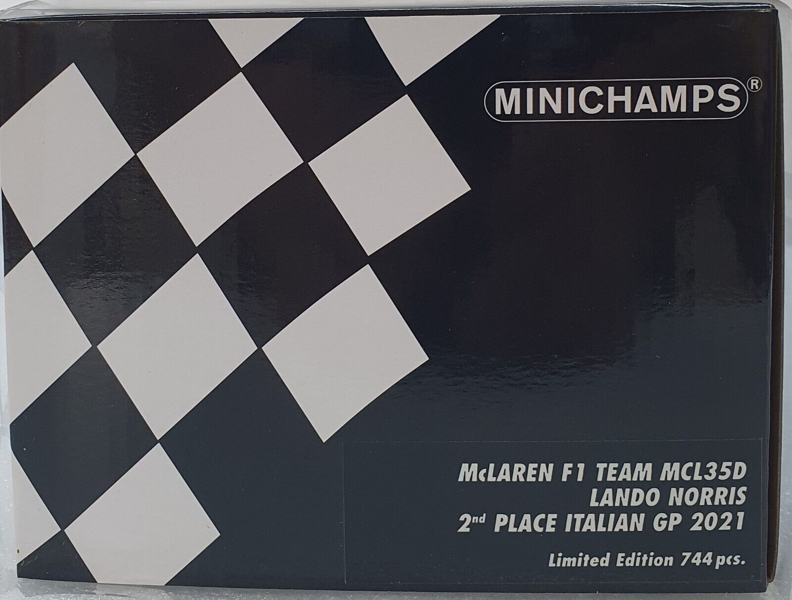 1/18 Minichamps McLaren MCL35M F1 Norris 2nd Italian GP 🥈