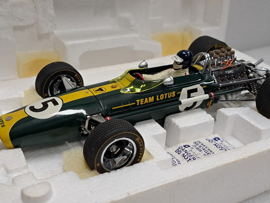 1/18 EXOTO 1967 #5 Lotus Ford 49  Dutch GP Jim Clark 97001 Like New