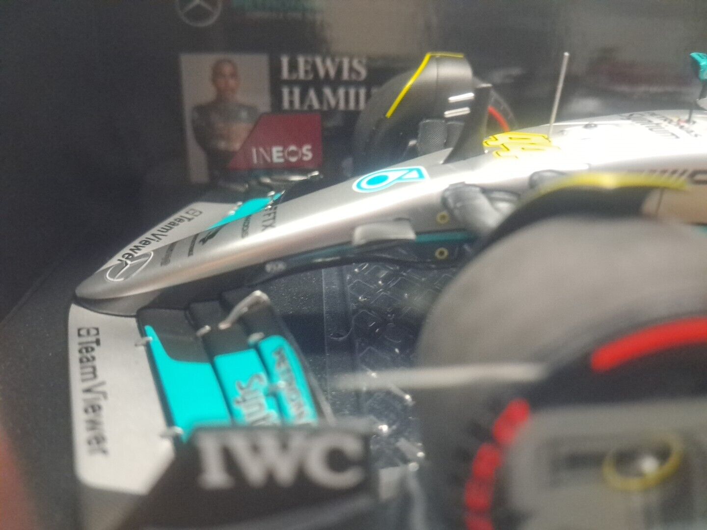 1/18 Mercedes-AMG Petronas F1 W13 E Performance HAMILTON Spanish GP 2022