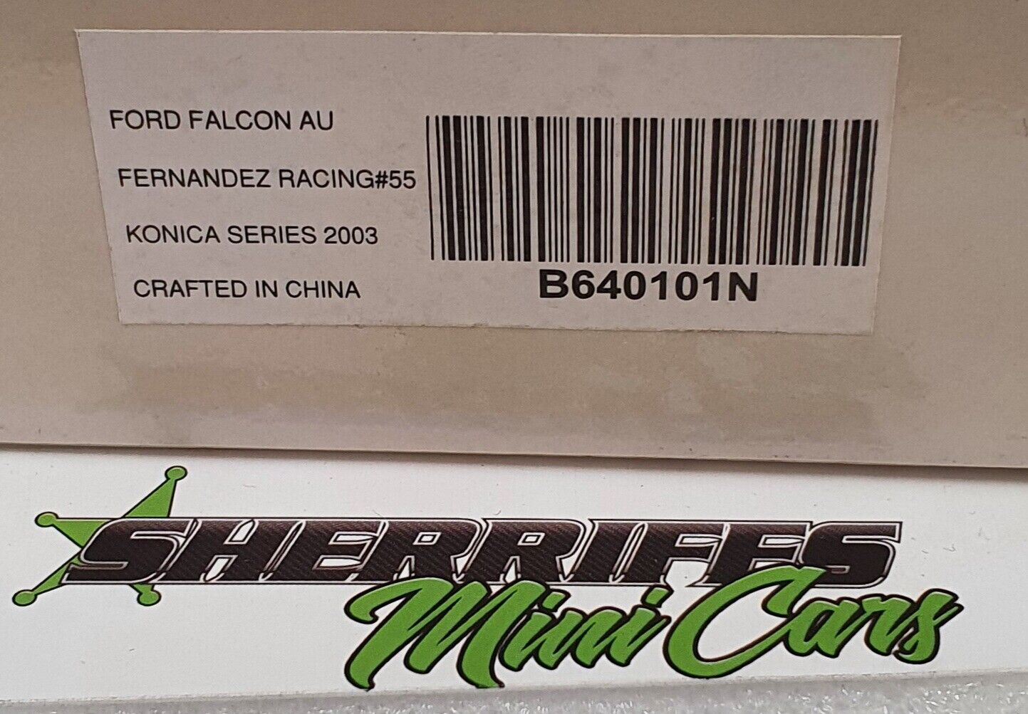 1/64 Ford Falcon AU Jose Fernandez (SIGNED)