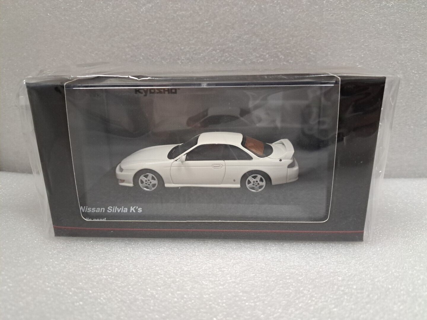 1/43 Kyosho Nissan Silvia K'S Whitepearl 