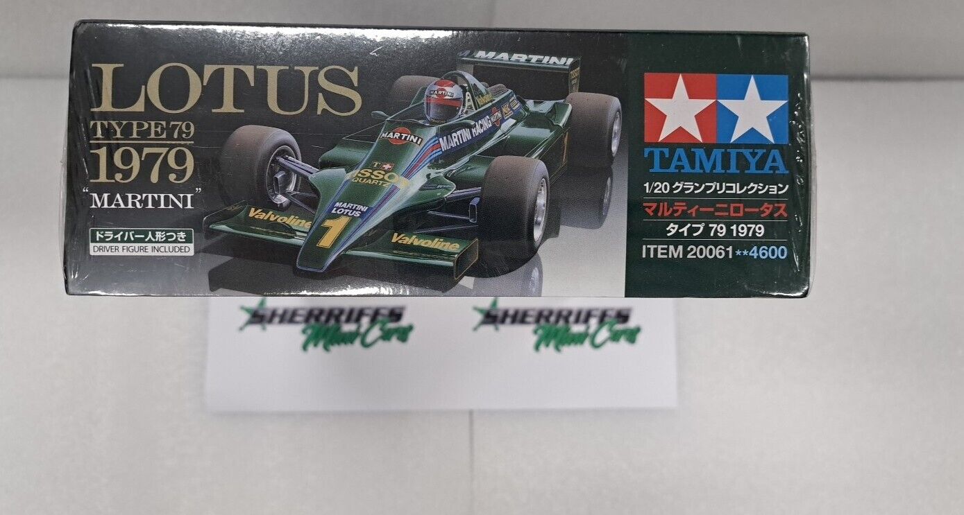 1/20 Lotus Martini Type 79 1979 TAMIYA 20061 Model Kit SMC