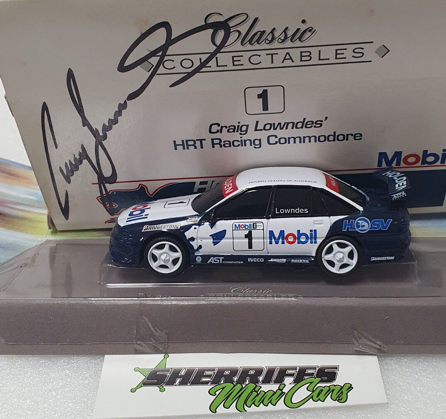 1/43 Classic Carlectables Craig Lowndes Commodore (SIGNED)