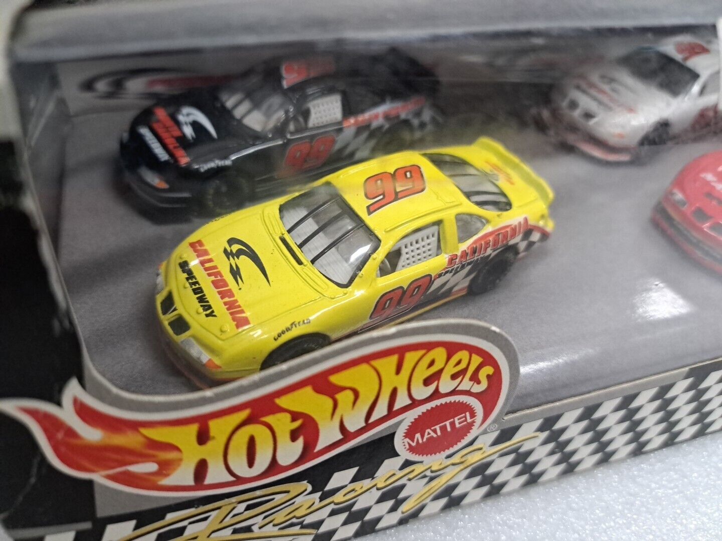 1/64 HOT WHEELS Racing Penske Motorsports Box Set of 4 #99 cars  23416 Mattel