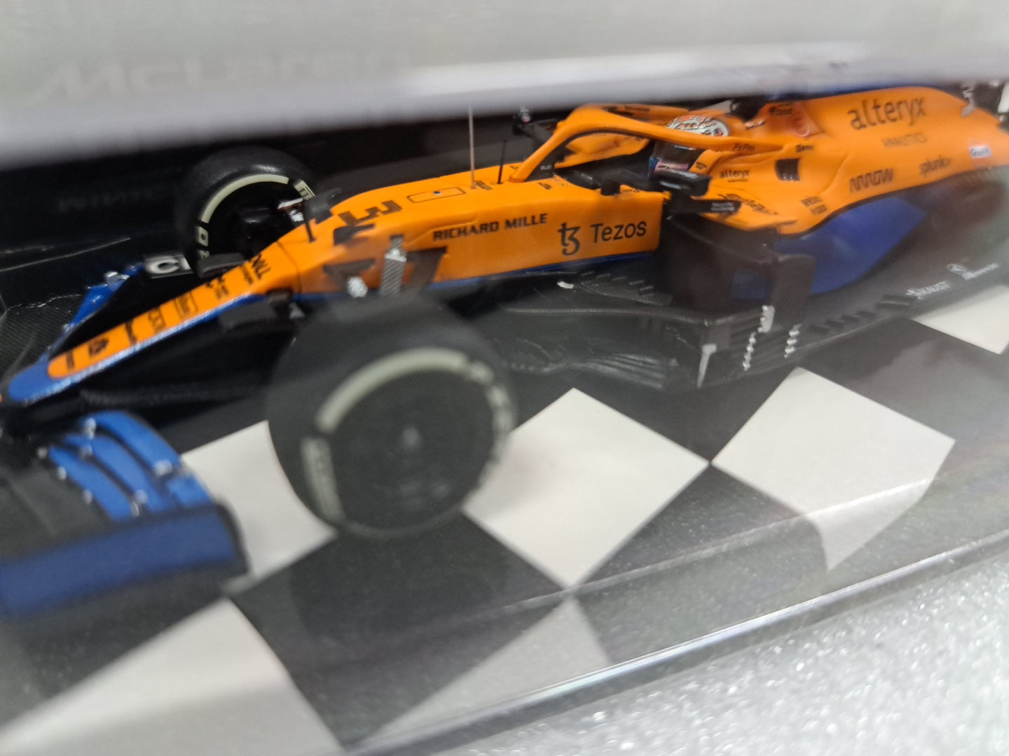 1/43 Minichamps Mclaren MCL35M - Daniel Ricciardo - Winner Italian GP 2021