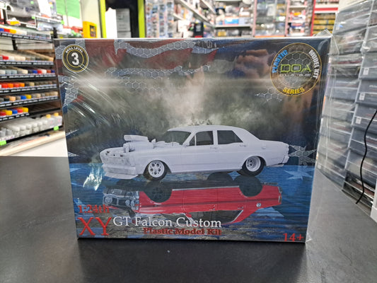 1/24 DDA CUSTOM SLAMMED XY GTHO FORD Plastic Kit DDA243K