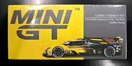 1/64 MINIGT Cadillac V-SERIES R #01 2023 IMSA Daytona 24hrs 3rd Place