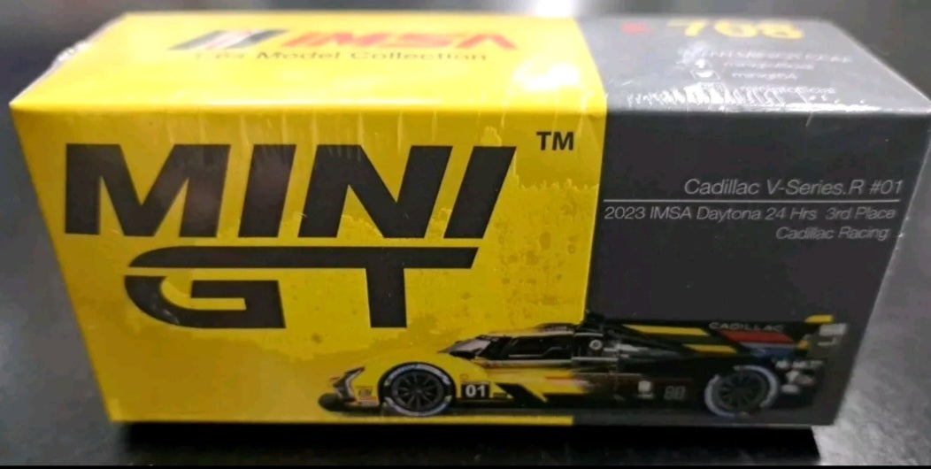 1/64 MINIGT Cadillac V-SERIES R #01 2023 IMSA Daytona 24hrs 3rd Place