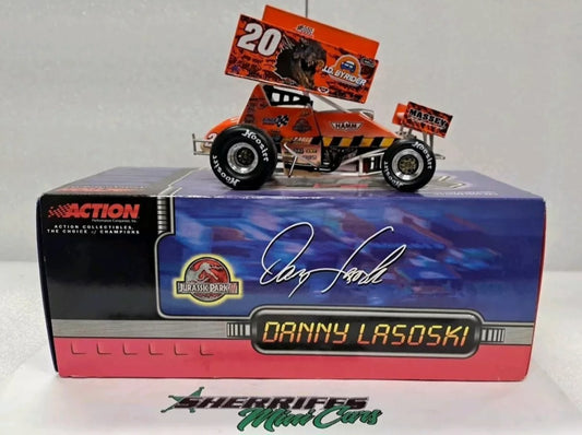 1/24 Danny Lasoski #20 JD Byrider/Jurassic Park III 2001 Sprint Car XtremeSIGNED