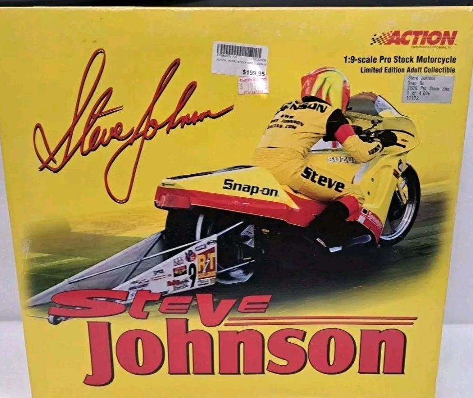 1/9 Steve Johnson Snap On 2000 Pro Stock Bike