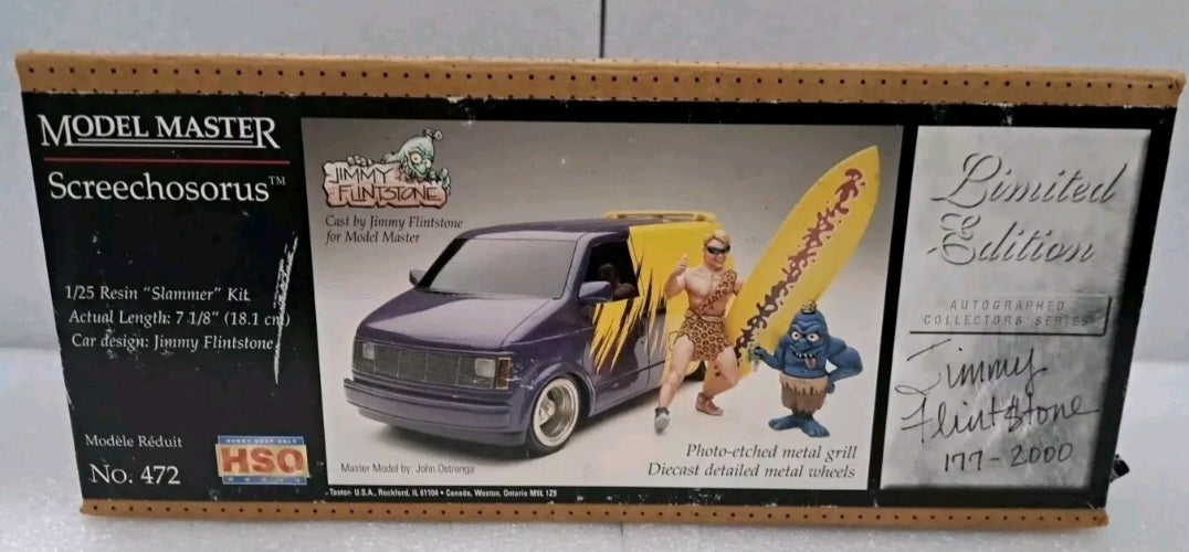 1/25 Model Master Jimmy Flinstone "Screechosorus" Slammer Kit