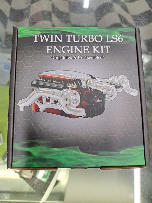 1/24 TWIN TURBO LS6 ENGINE KIT