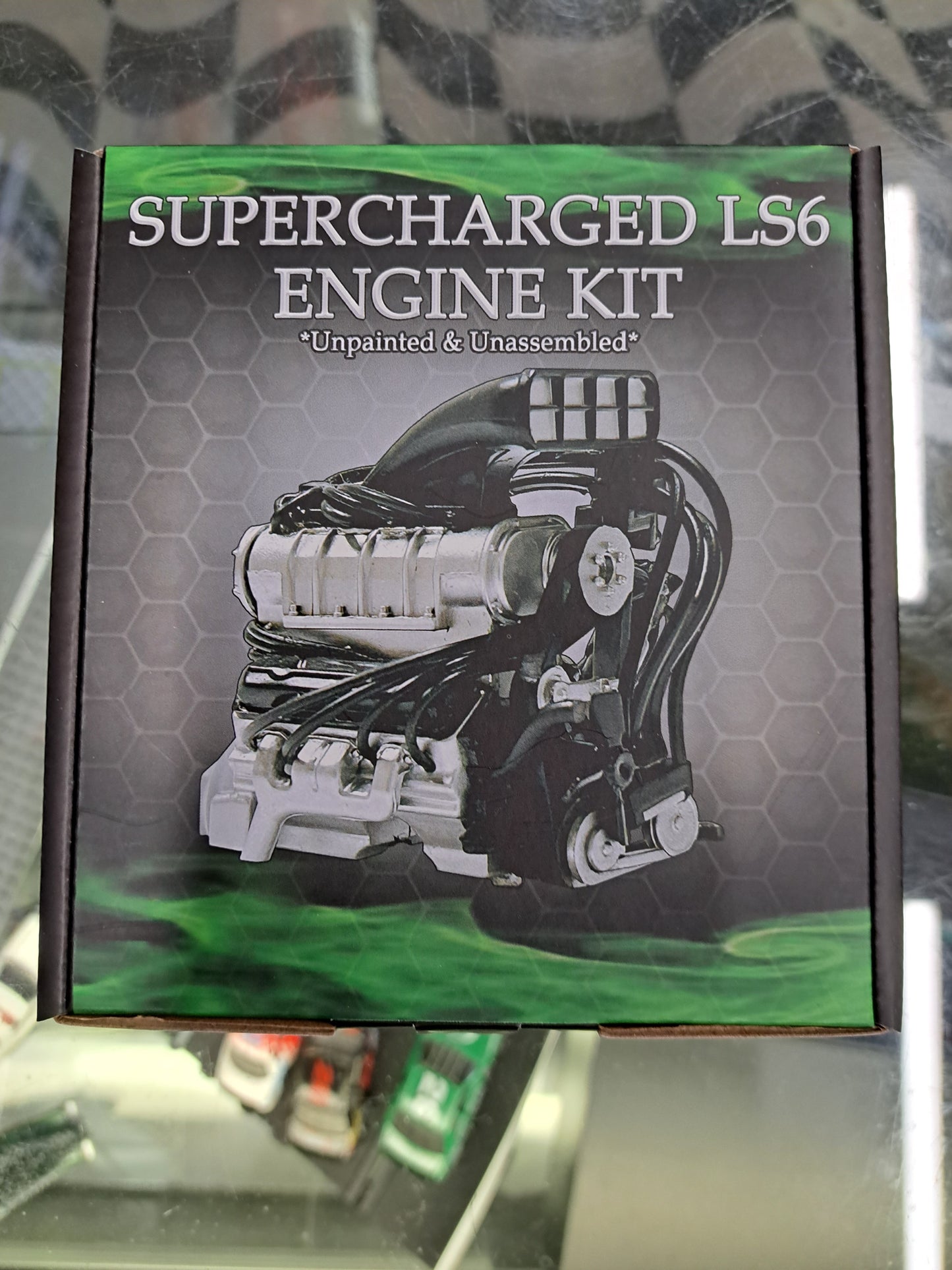 1/24 SUPERCHARGED LS6 ENGINE KIT