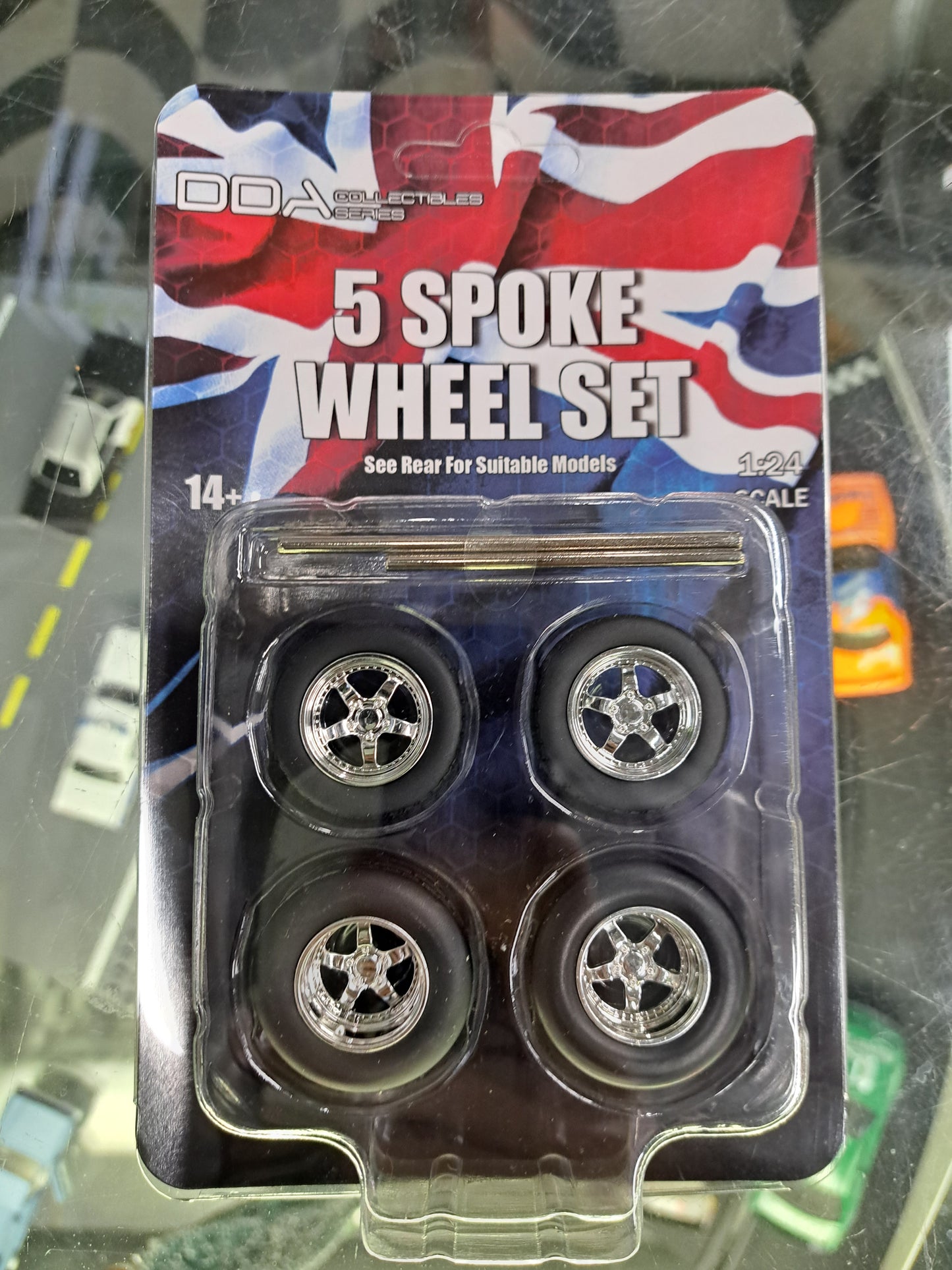 1/24 5 SPOKE WHEEL SET