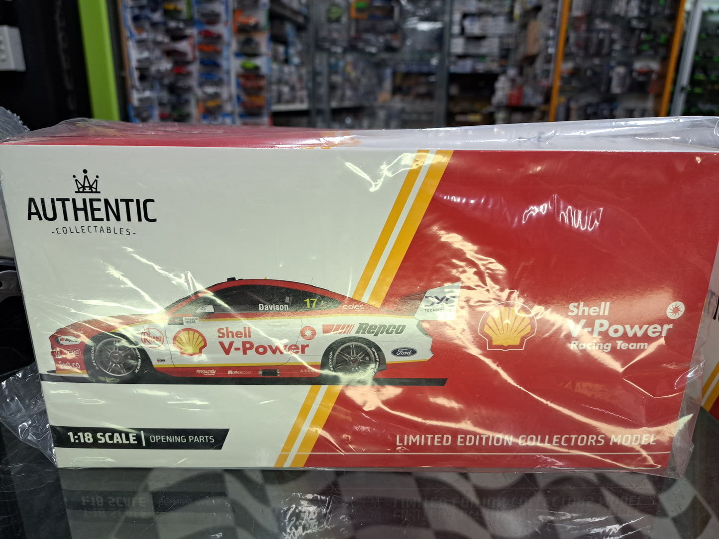 1/18 2022 #17 DJR Shell V-Power Mustang - Davison Perth Supernight Race 11 Winner