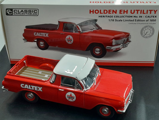 1/18 CALTEX HOLDEN EH UTE - RED