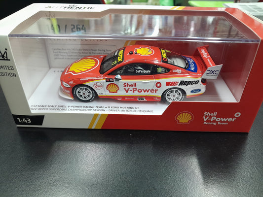 1/43 2022 #11 DEPASQUALE SHELL MUSTANG DJR