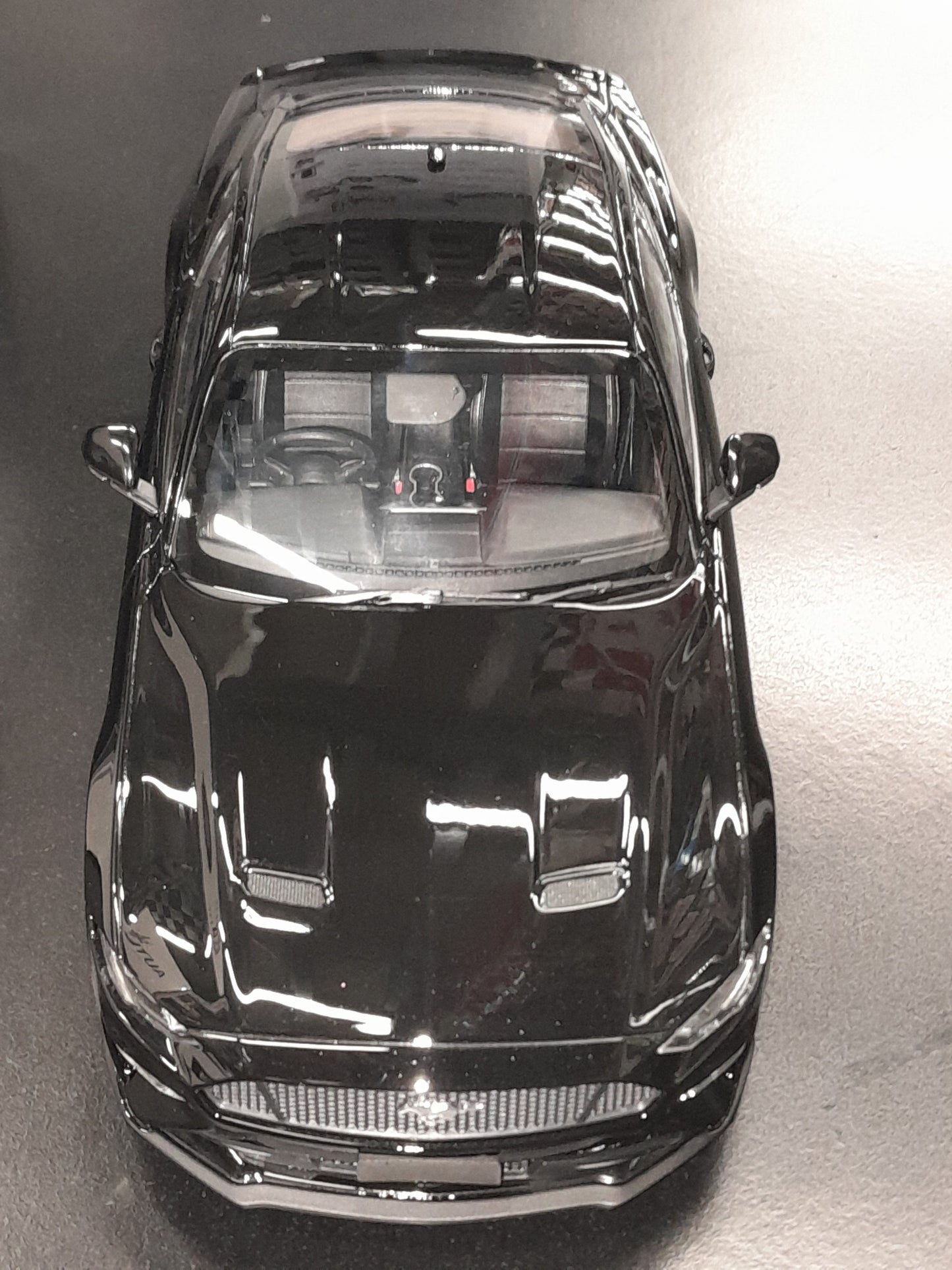 1/18 BLACK MUSTANG FASTBACK GT- SHADOW BLACK