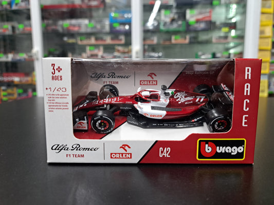 1/43 ALFA ROMEO #77 BOTTAS 2022 BURAGO