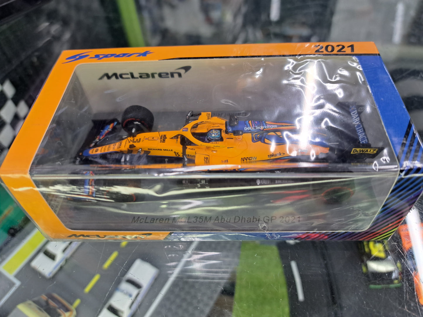 1/43 2021 F1 MCLAREN RICCIARDO ABU DHABI GP