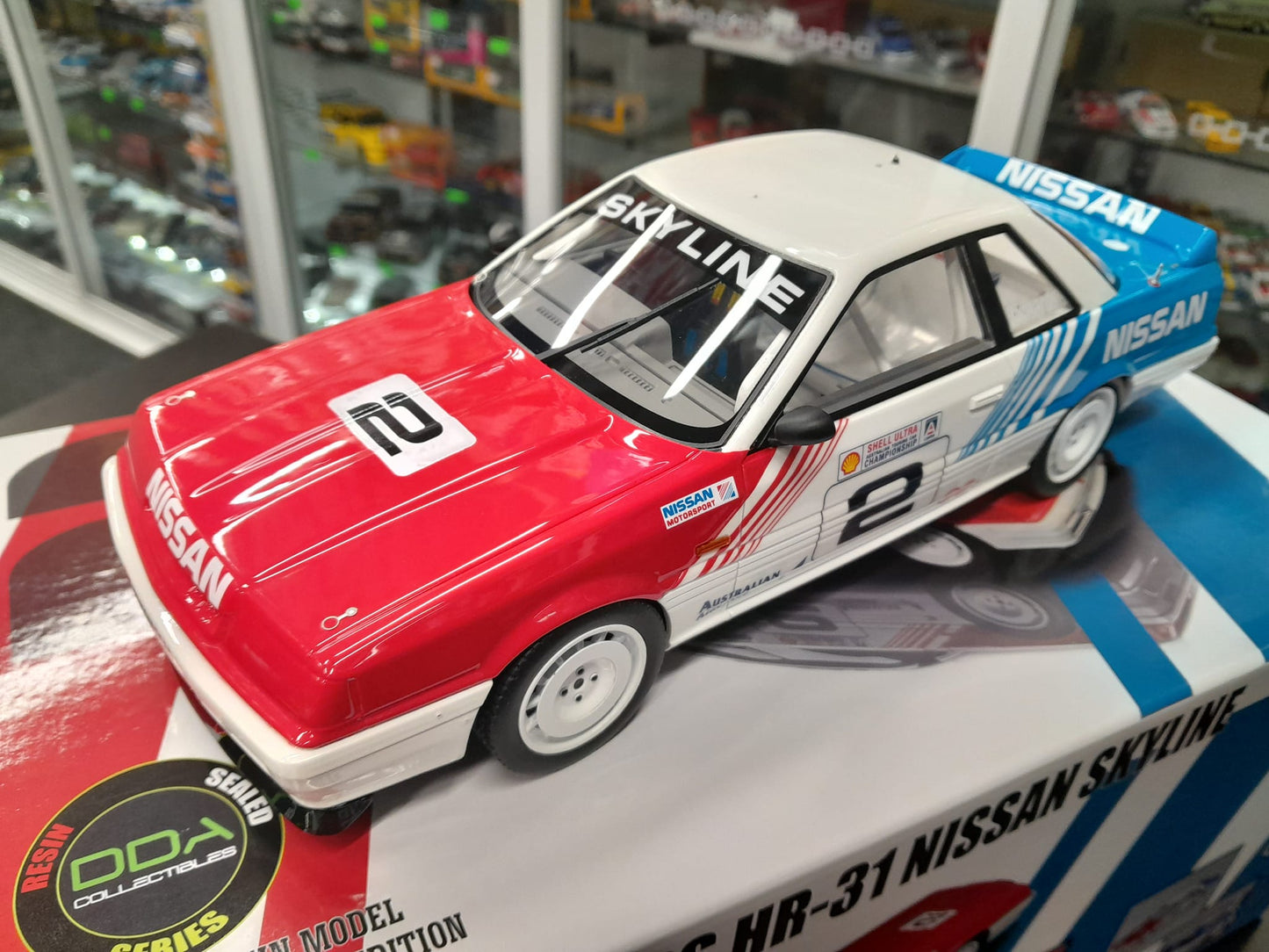 1/18 Jim Richards 1990 Nissan HR31 Skyline ATCC by DDA