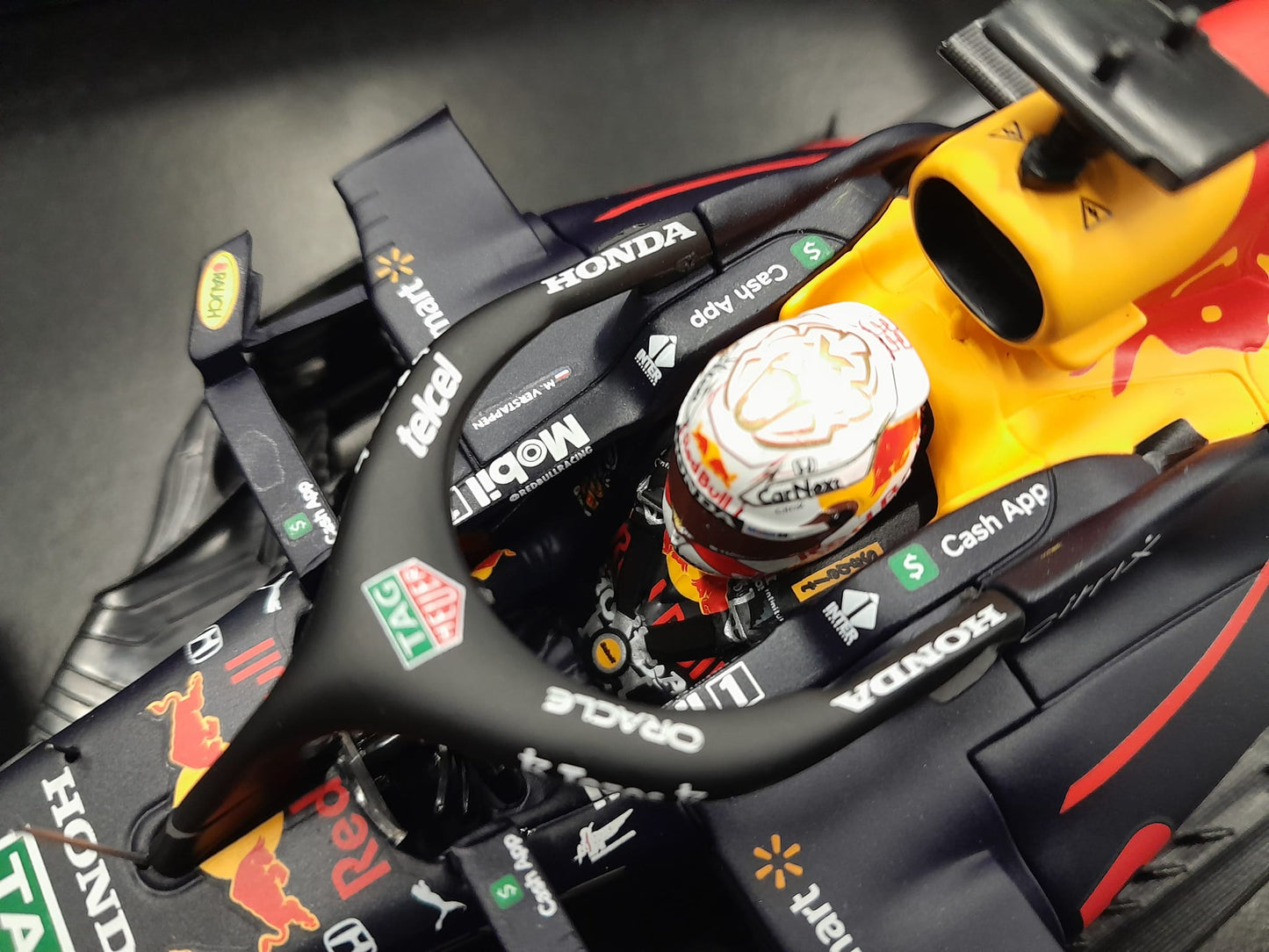 1/18 2021 Max Verstappen Red Bull Racing ABU DHABI Winner