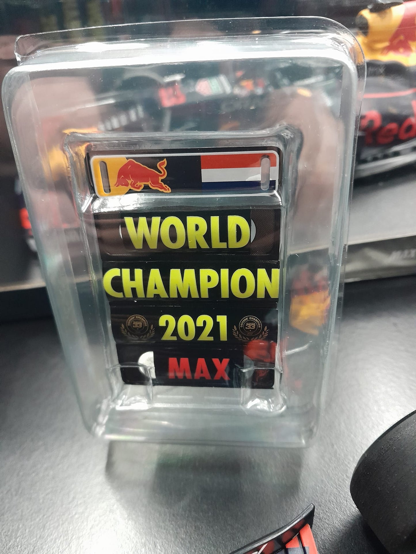 1/18 2021 Max Verstappen Red Bull Racing ABU DHABI Winner