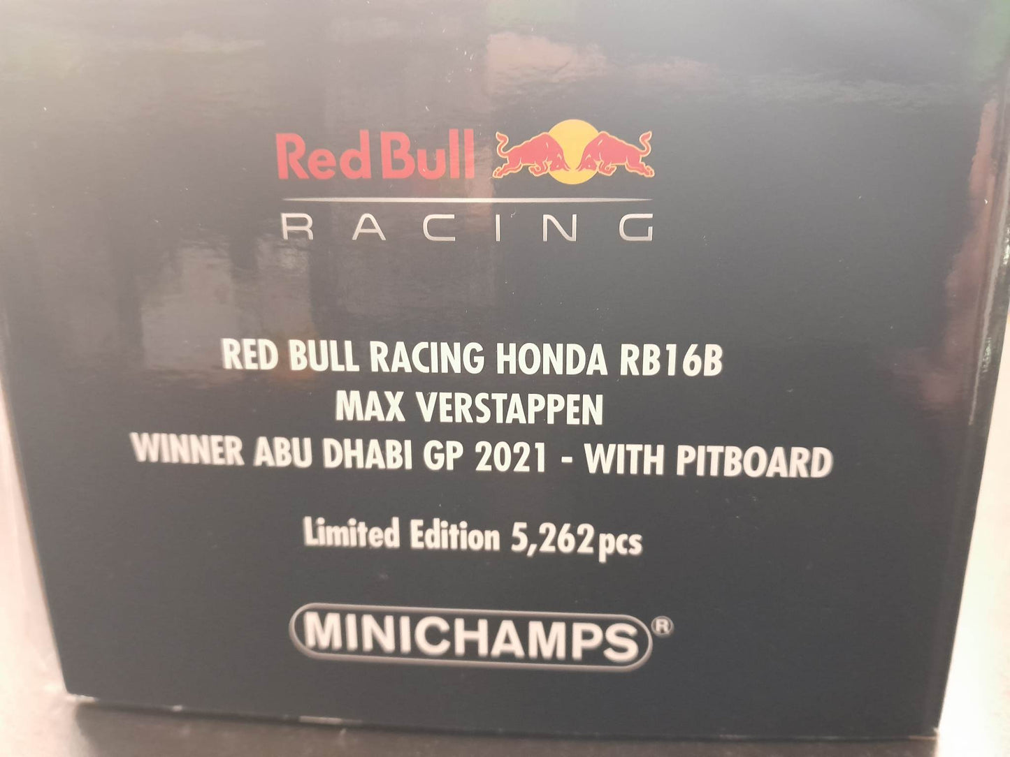 1/18 REDBULL RACING HONDA RB16B MAX VERSTAPPEN WINNER ABU DHABI 2021