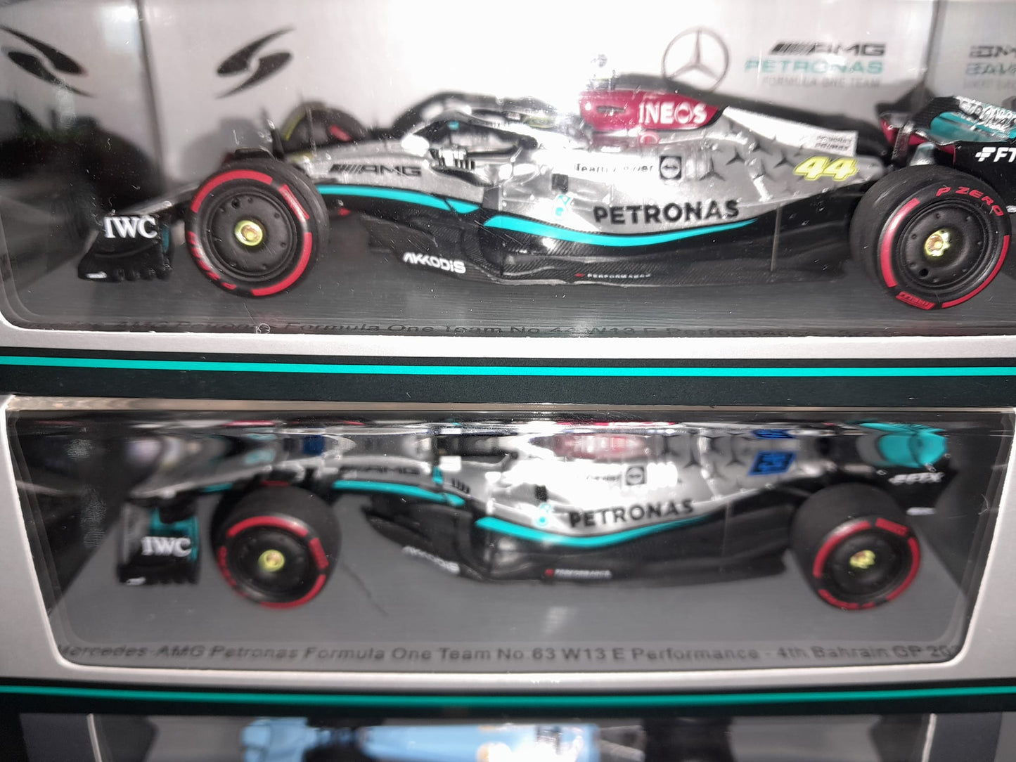 1/43 2022 Hamilton AMG Mercedes F1 W13 Bahrain GP