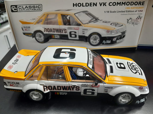 1/18 1984 Roadways VK Commodore Big Banger Bathurst 1000- Grice & Harrington #6