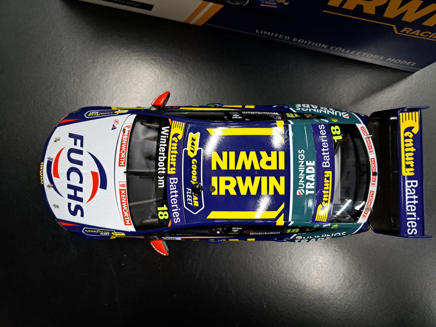 1/18 2022 IRWIN RACING #18 WINTERBOTTOM COMMODORE