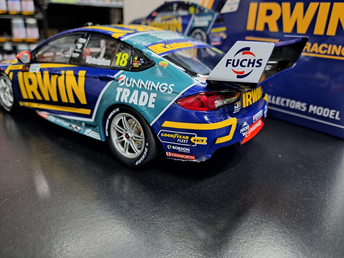 1/18 2022 IRWIN RACING #18 WINTERBOTTOM COMMODORE