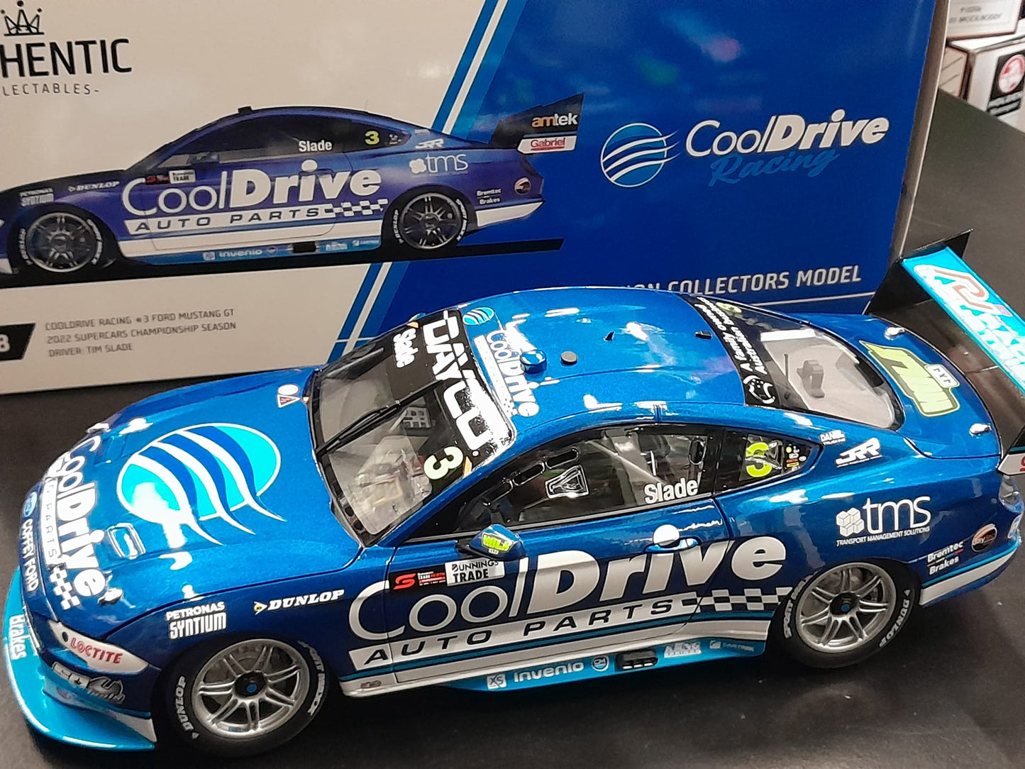 1/18 2022 #3 Slade Cool Drive Mustang Supercars Championship Season