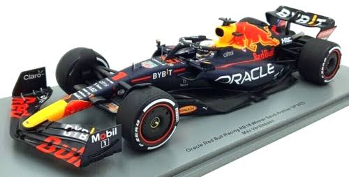 1/18 Red Bull  Saudi Arabia GP Verstappen Race Winner